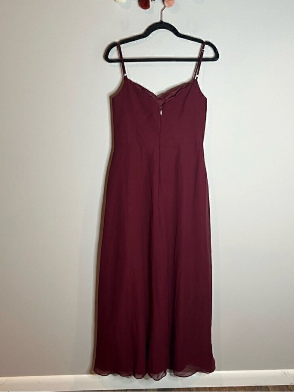 Azazie Tegan bridesmaid dress in Cabernet - Picture 3 of 3
